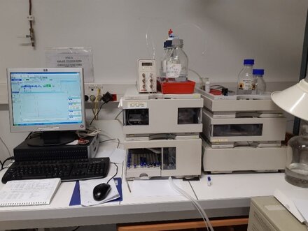 HPLC-DAD Agilent 1100 series 